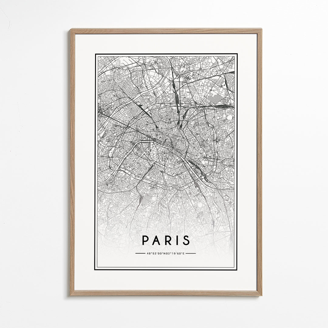 Paris map