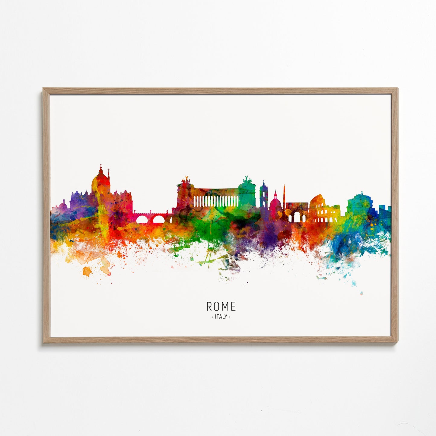 Rome skyline multicolour
