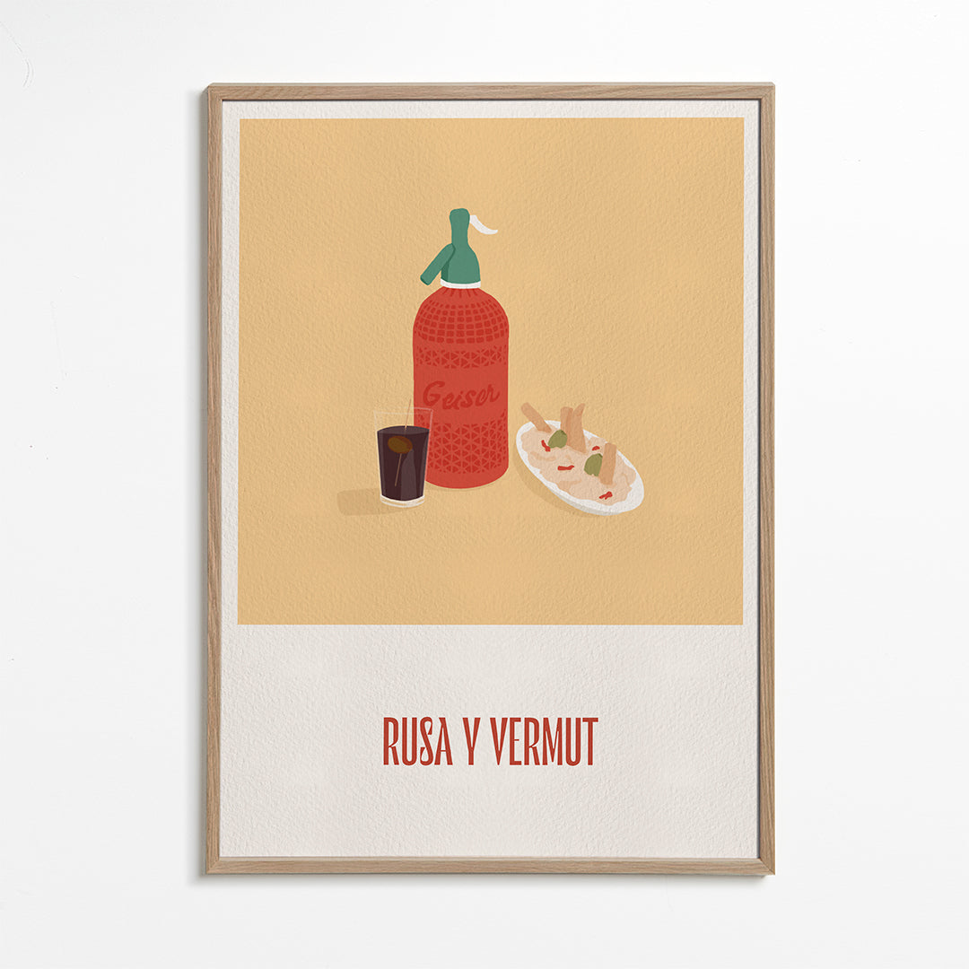 Rusa y vermut