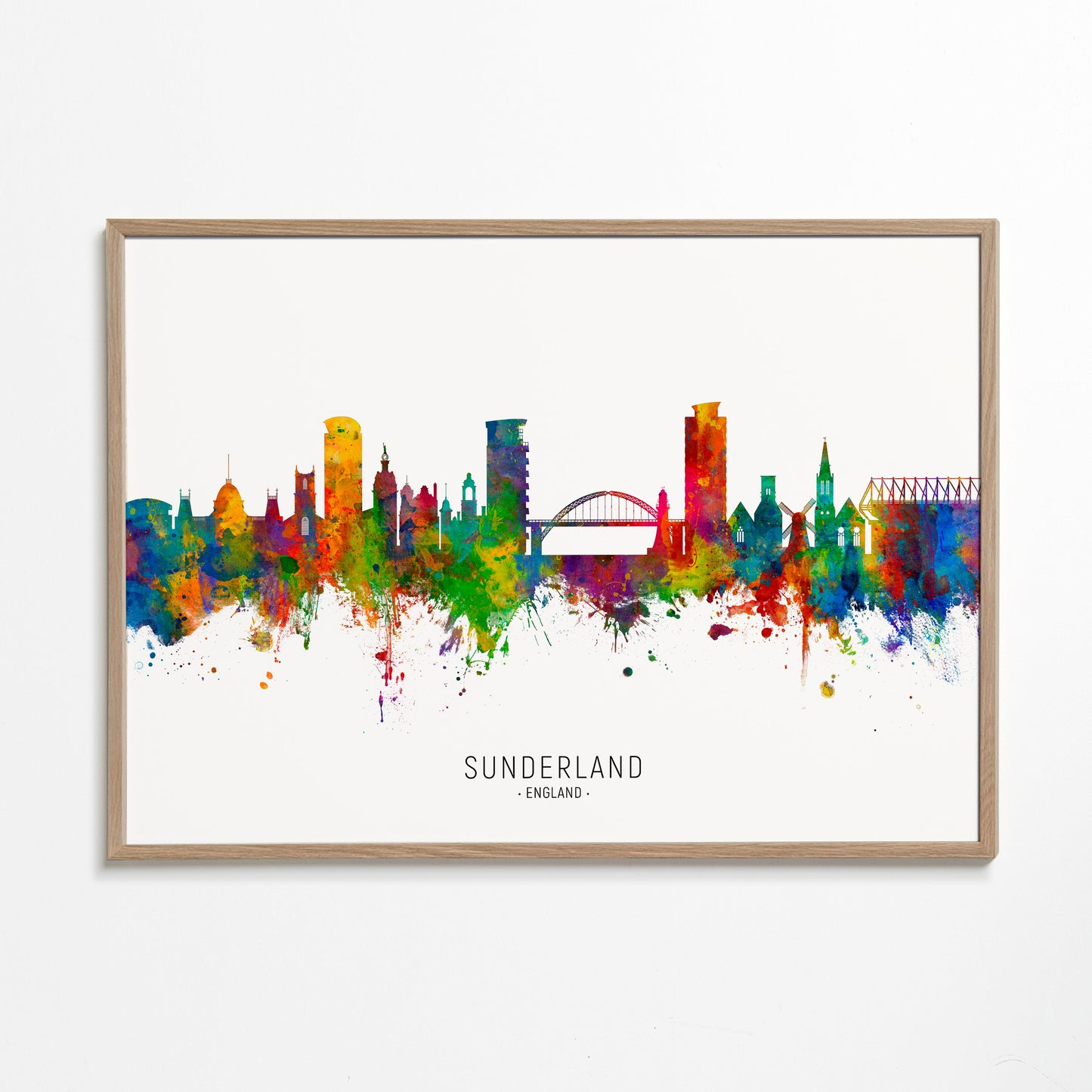 Sunderland Skyline multicolor