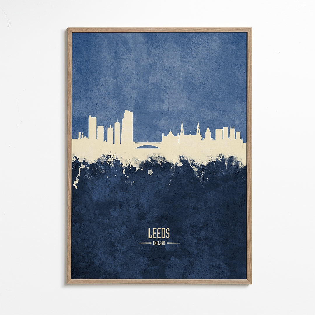 Leeds Skyline blue