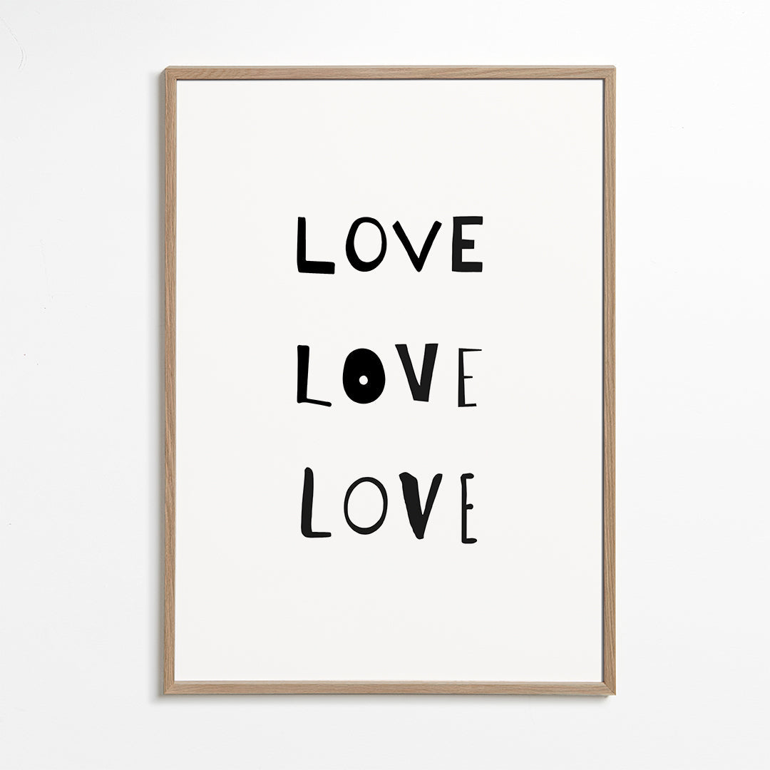 Love Quote black
