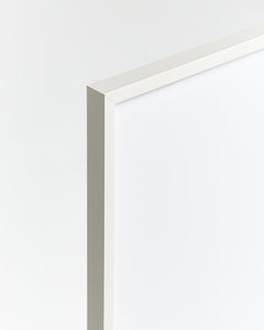 White frame 30x40cm