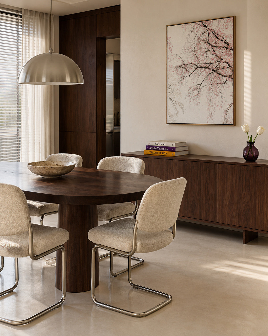 Cherry blossom - Framed canvas in an interior