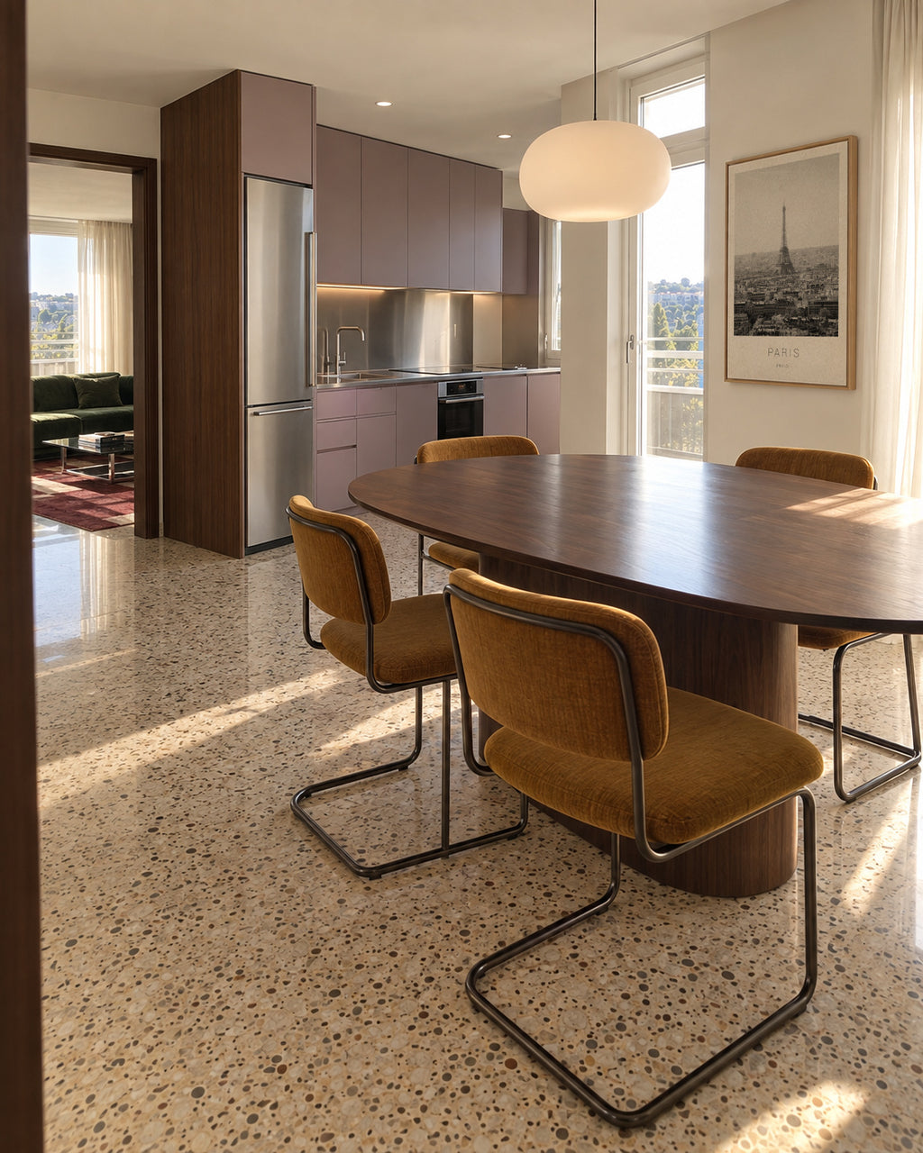 Paris - Framed canvas in an interior