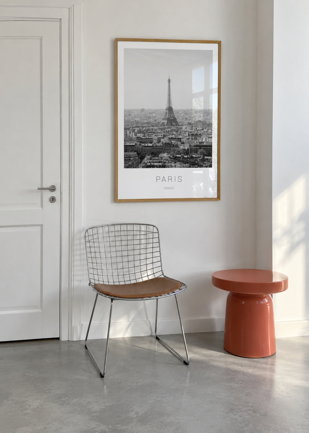 Paris - Framed poster in an interior