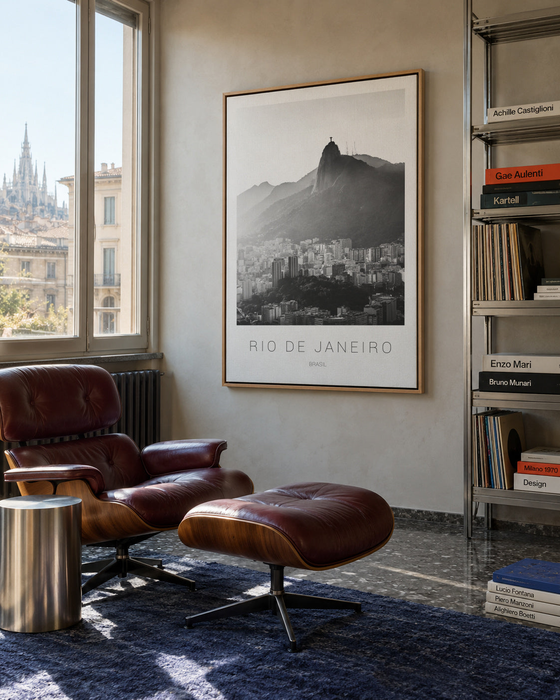 Rio de Janeiro - Framed canvas in an interior