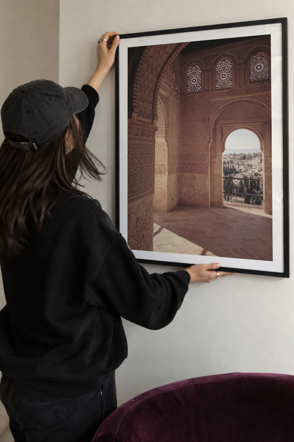Alhambra - Framed poster detail