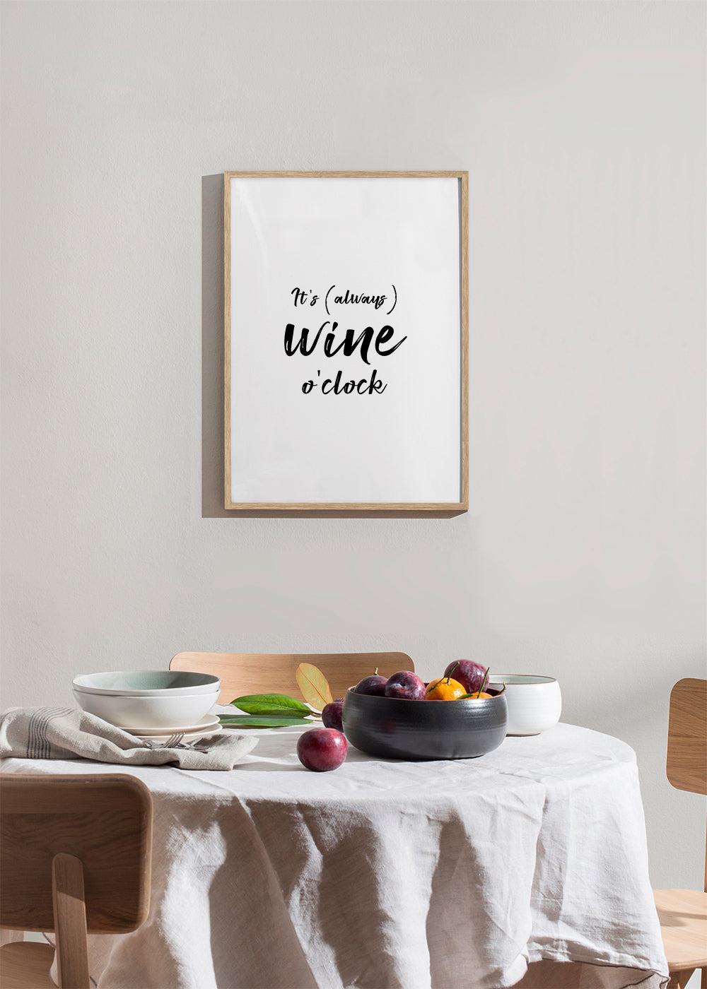 It's always wine o'clock