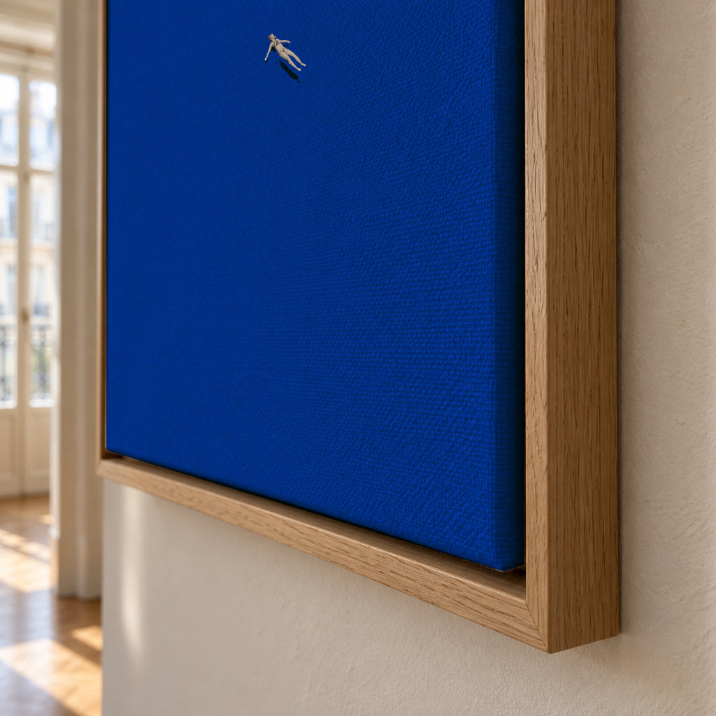 No stress - Framed canvas detail