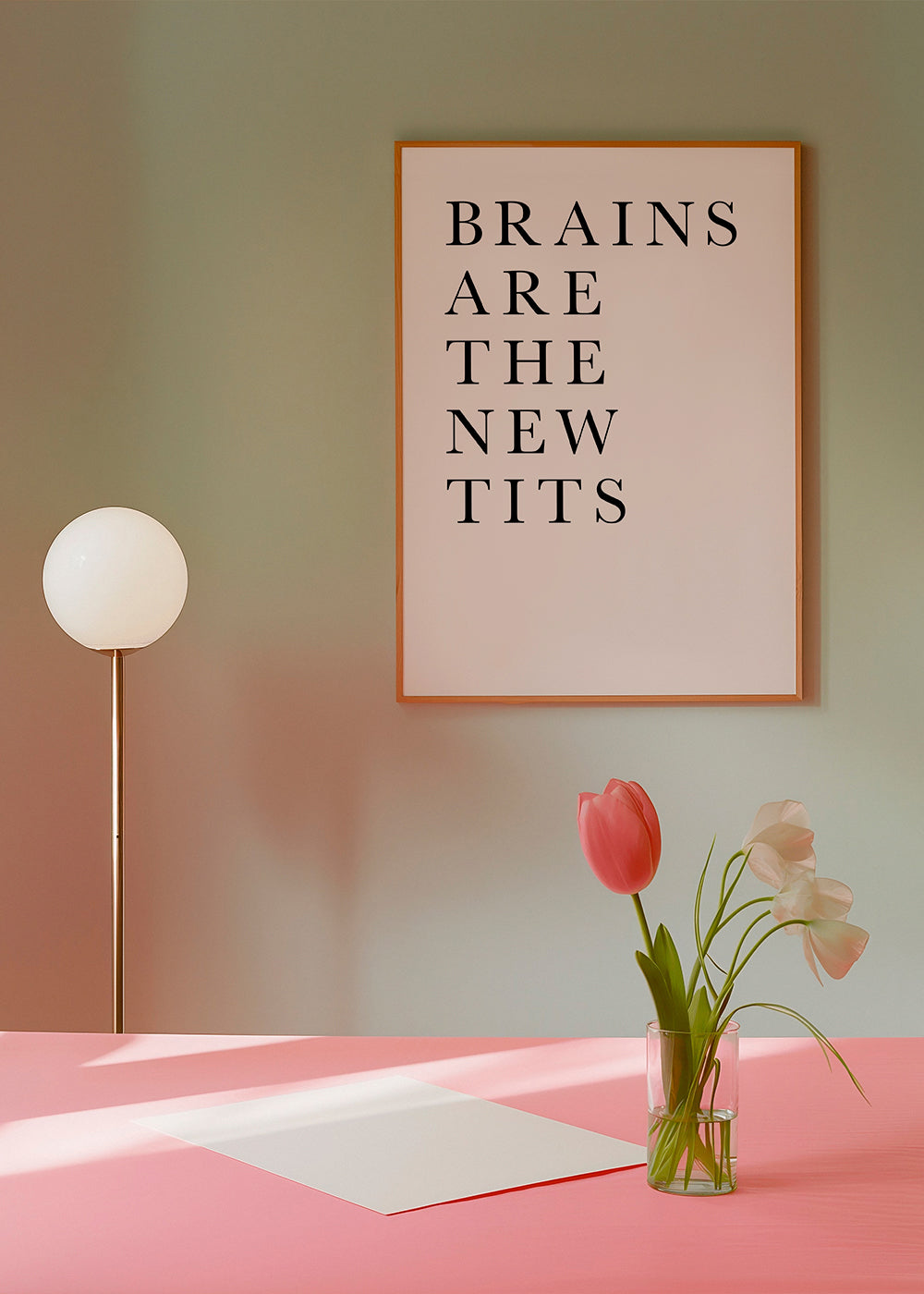 Brains are the new tits