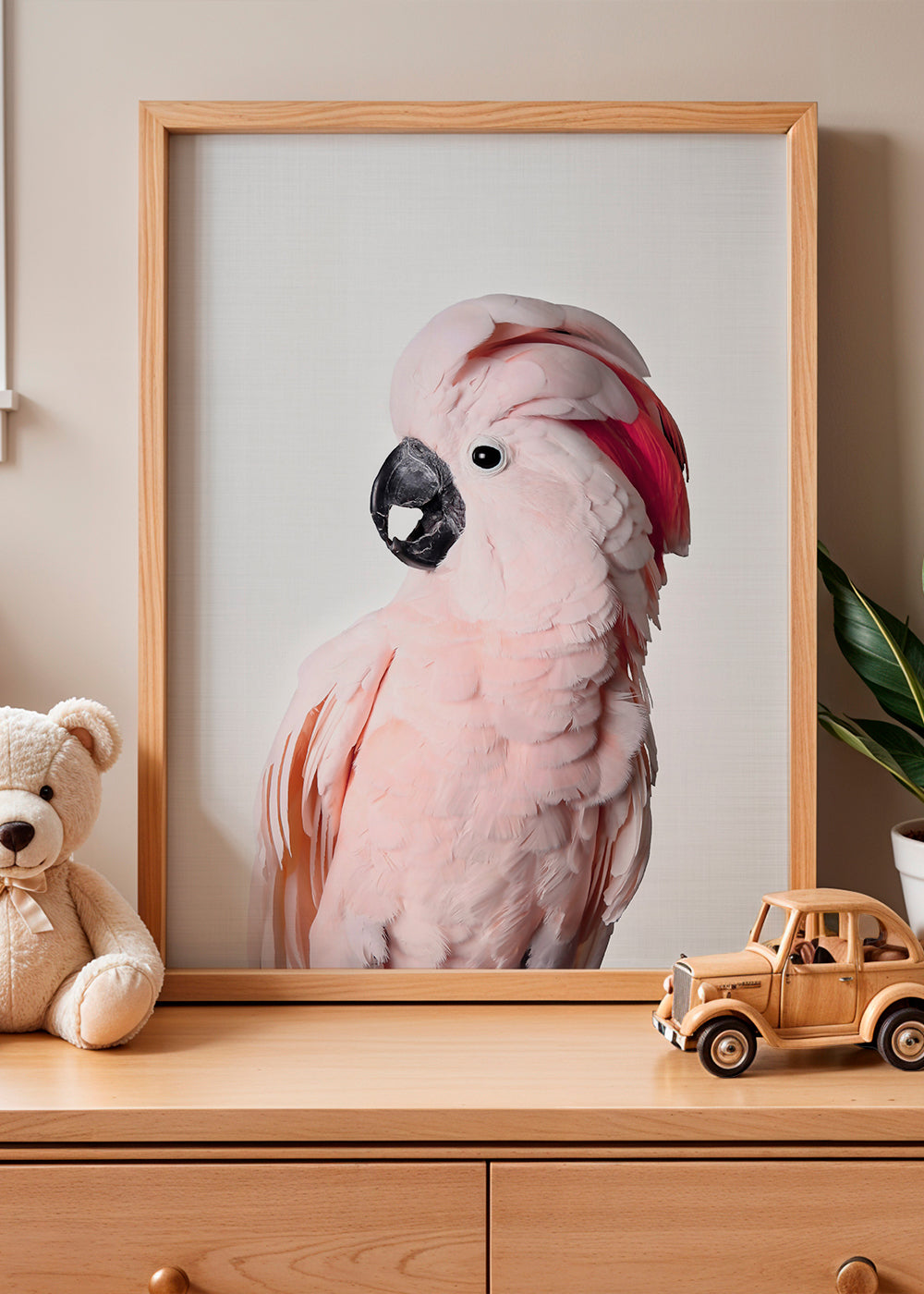 Pink cockatoo