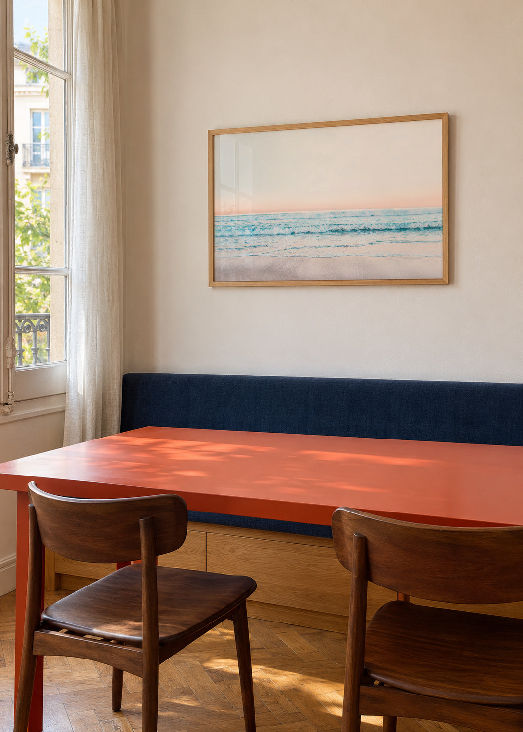 Serene - Framed poster in an interior