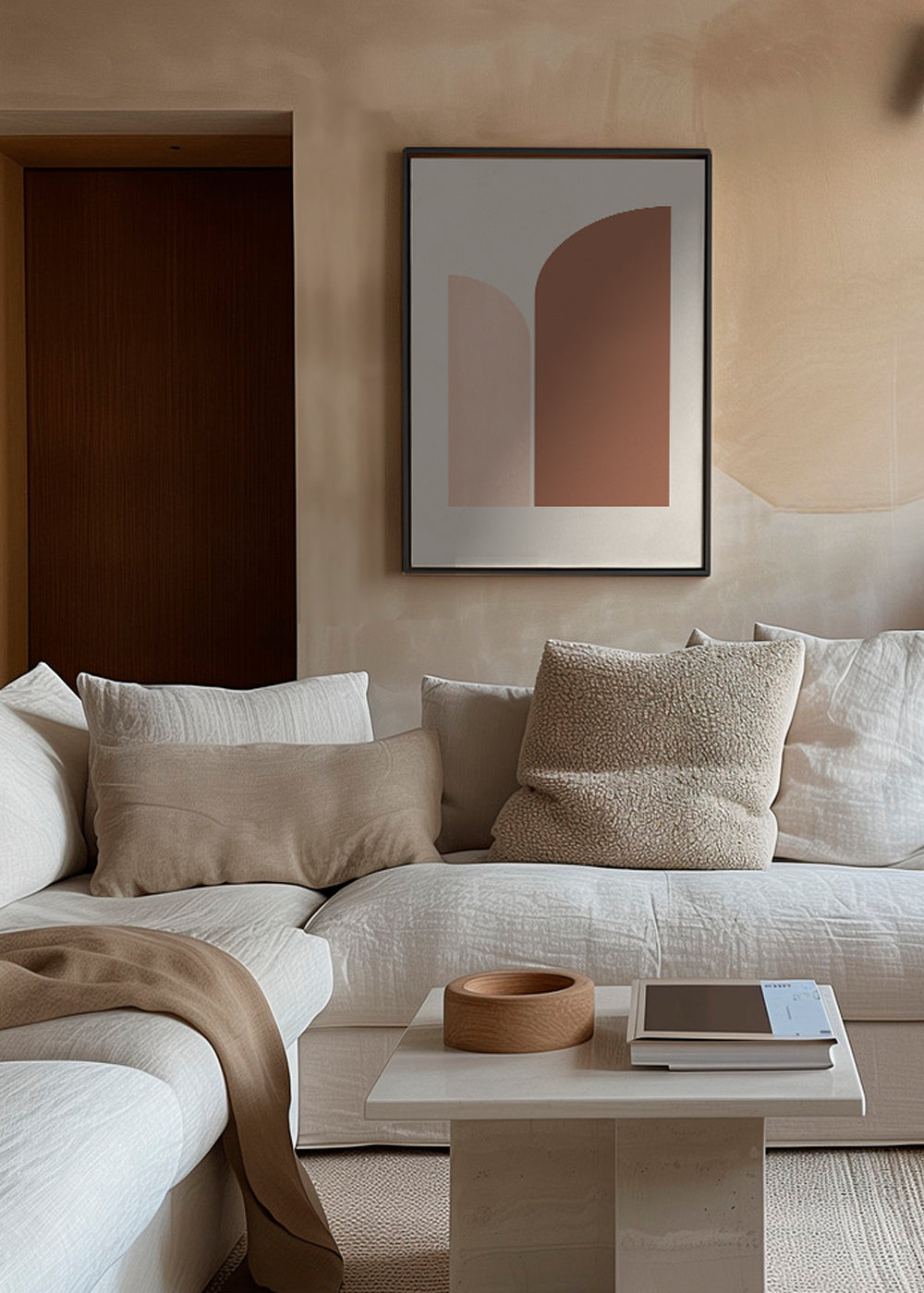 Retro Pink and brown