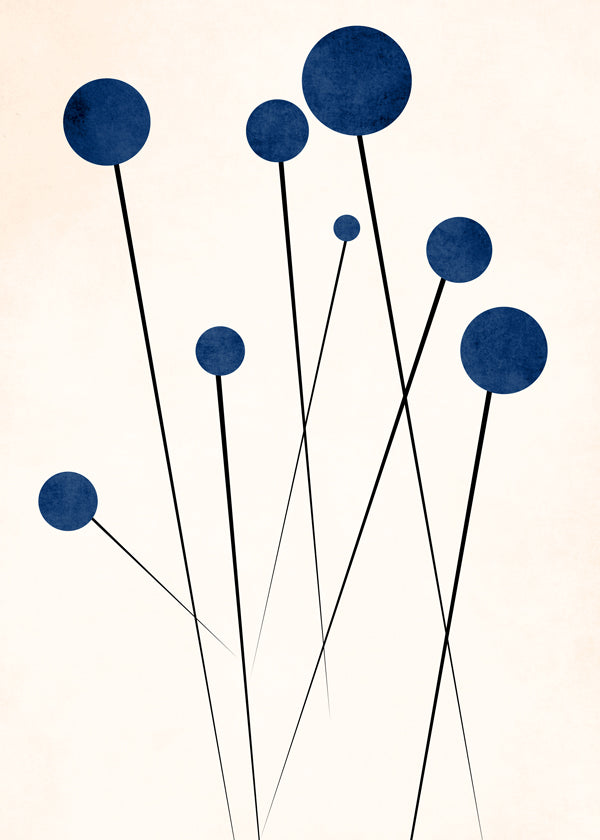 Blue Flowers In The Wilderness