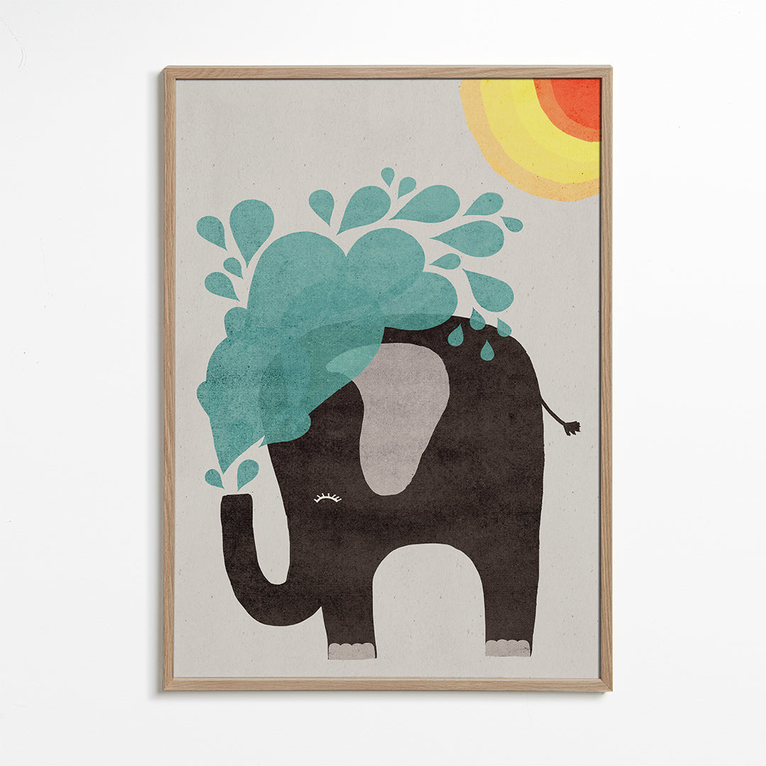 Funny elephant