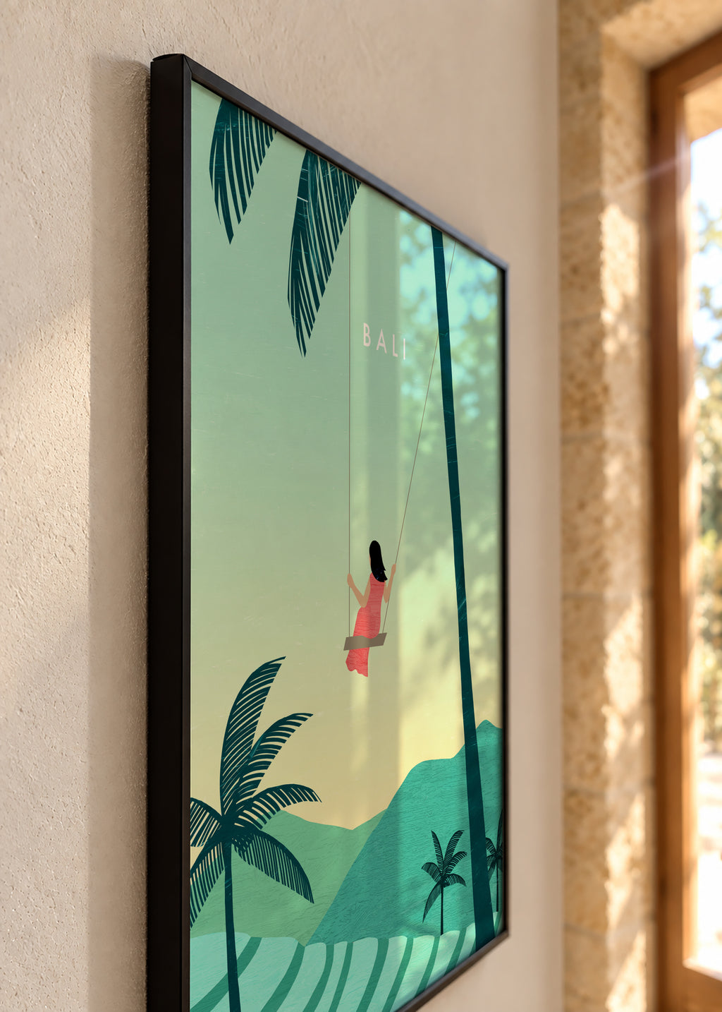 Bali - Framed poster detail