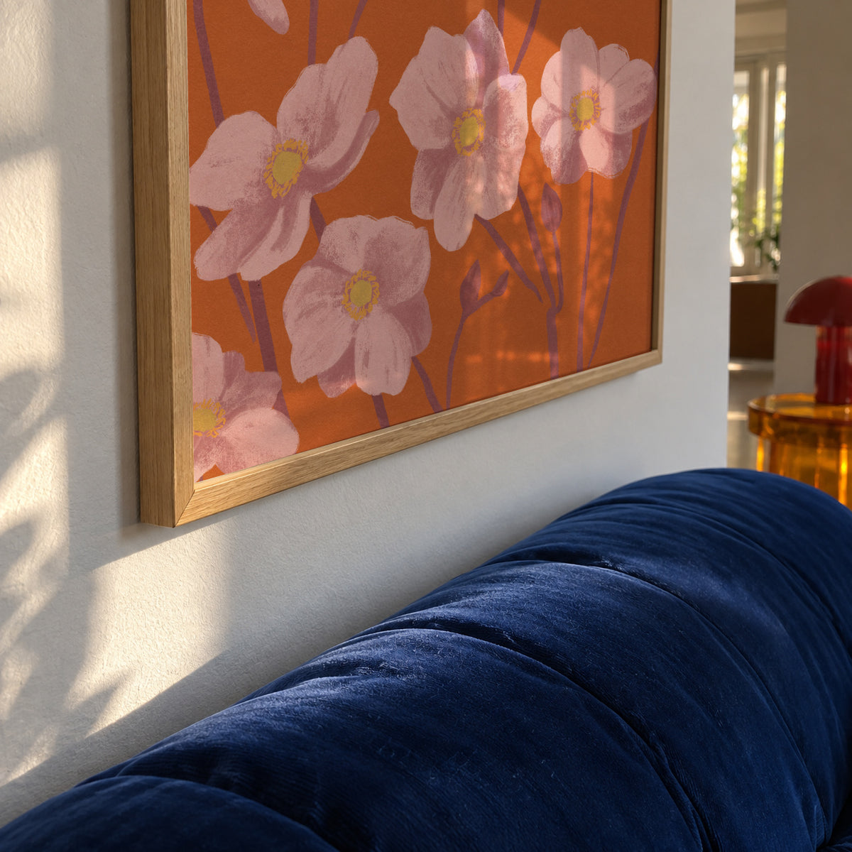 Anemone - Framed poster detail