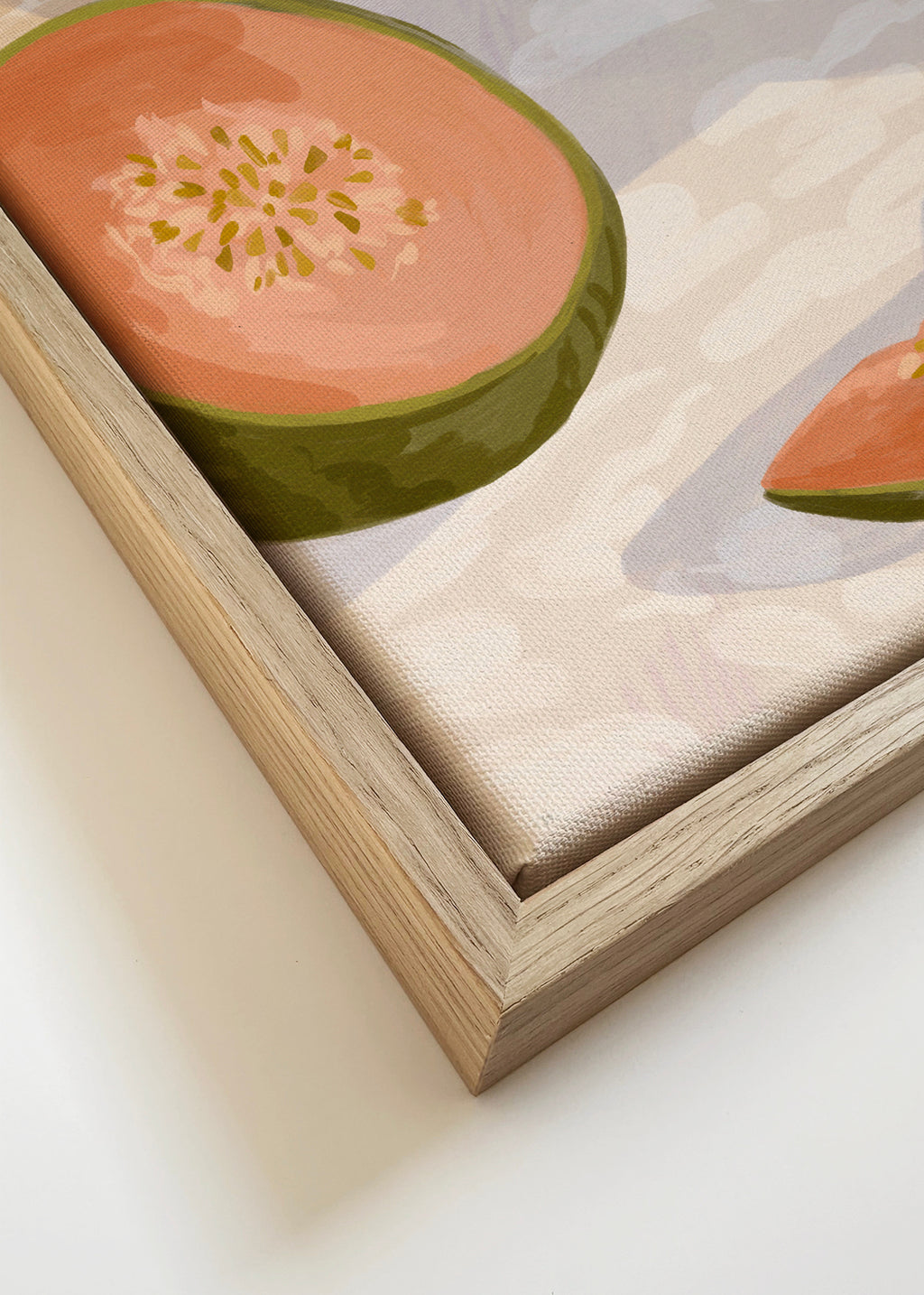 Fruit Break - Framed canvas detail