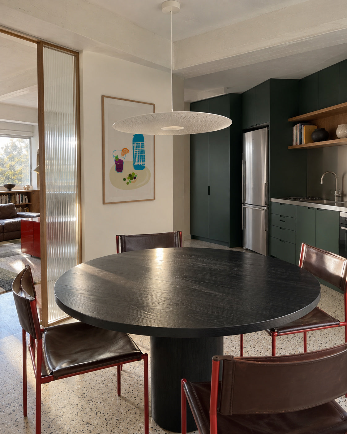 Vermouth - Framed poster in an interior