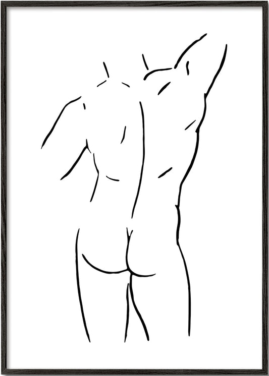 Body Sketch N 5 Black & White