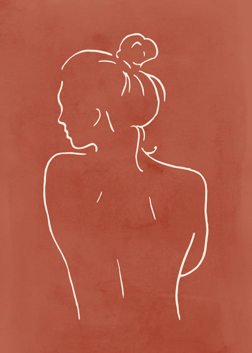 Body Sketch N 6 Sienna