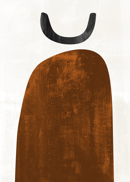 Abstract N 31 - Rusted - Unframed art print