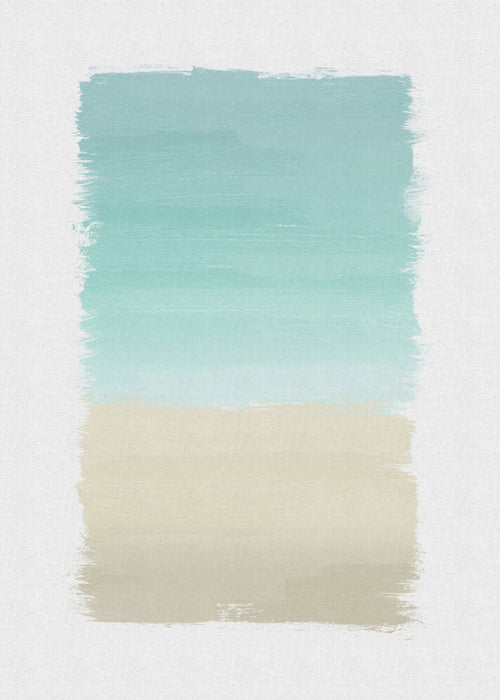 Turquoise abstract