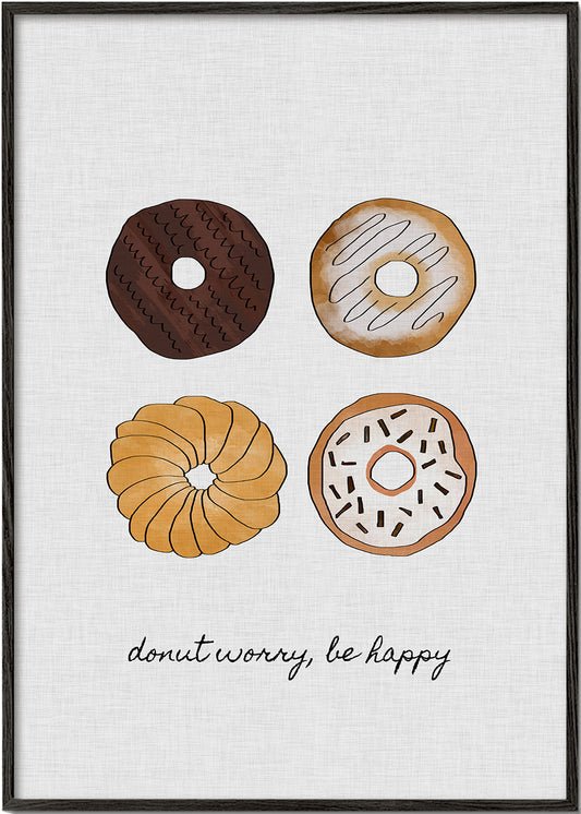 Donut worry. Be happy