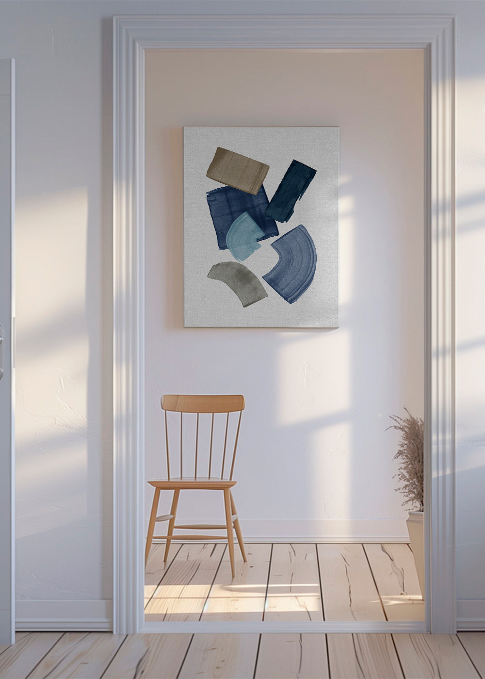 Blue & Brown Paint Blocks