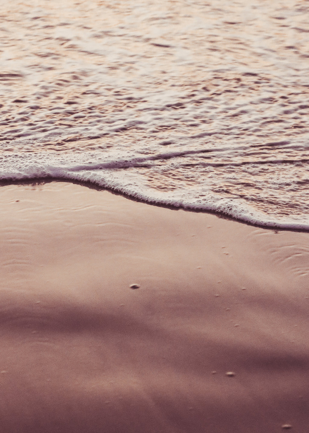Sunset Waves - Unframed art print
