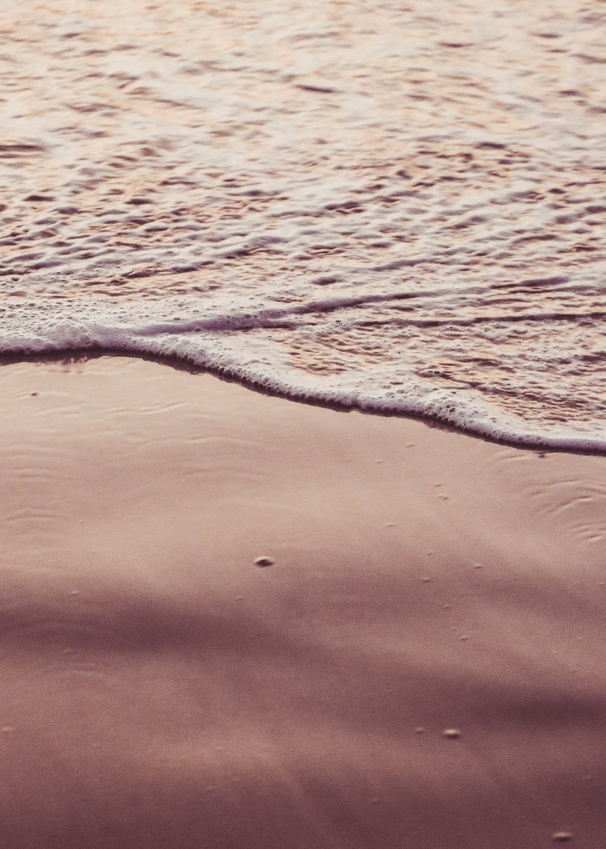 Sunset Waves - Unframed art print