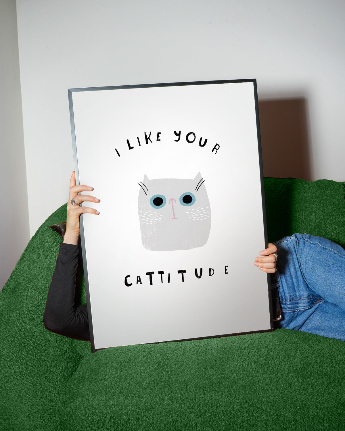 Catisfaction 6 - Framed poster detail
