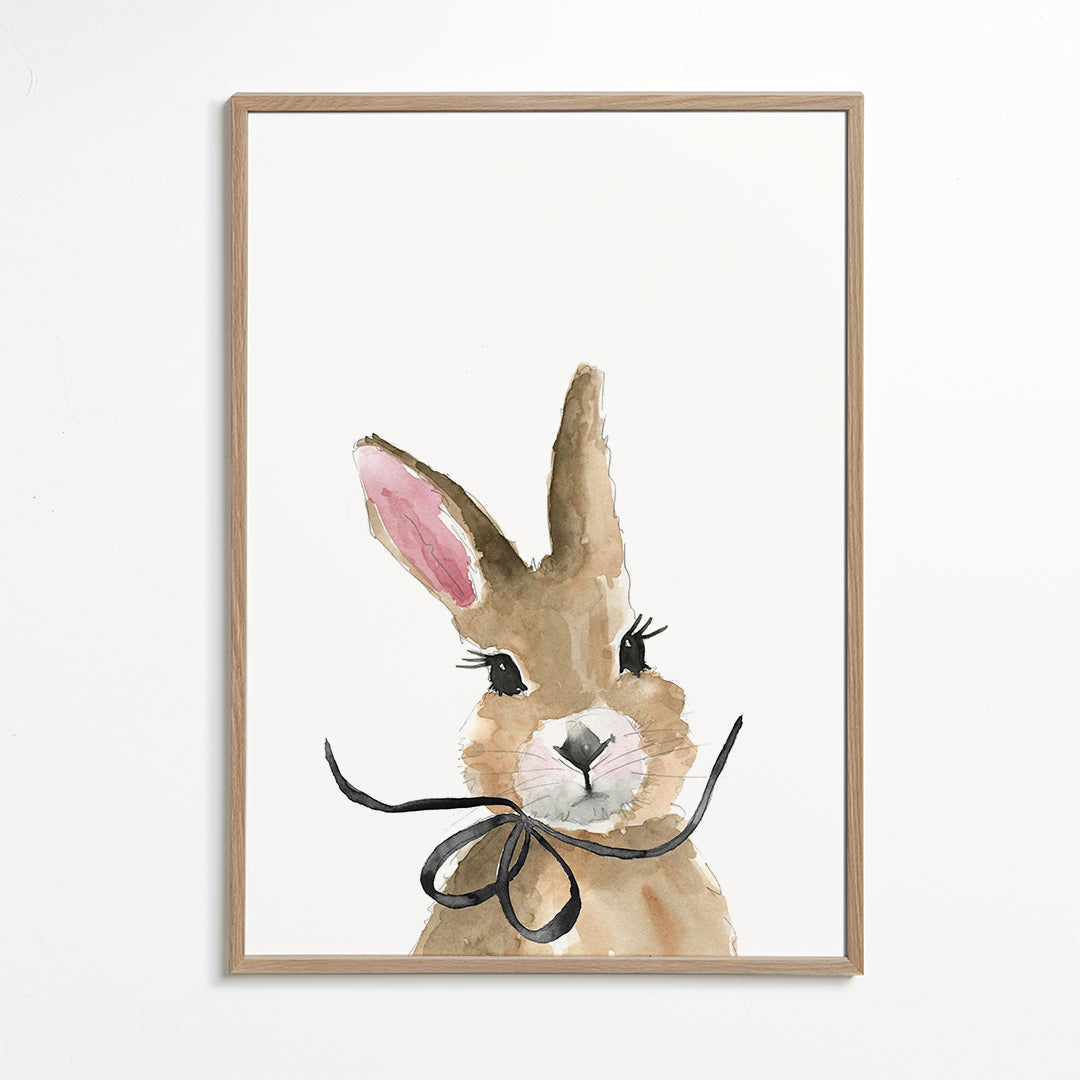 Bunny with bow