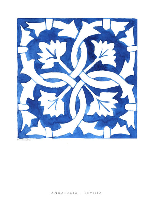 Tile Sevilla blue