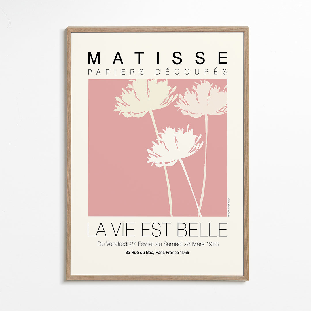 Matisse La Vie Est Belle Pink