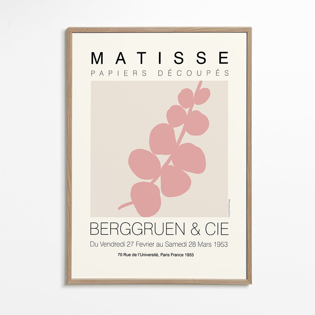 Matisse Single Leaf Pink