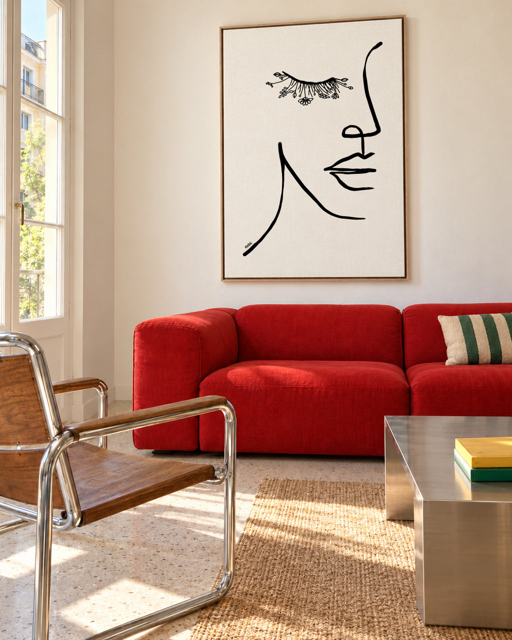 Natureye - Framed canvas in an interior