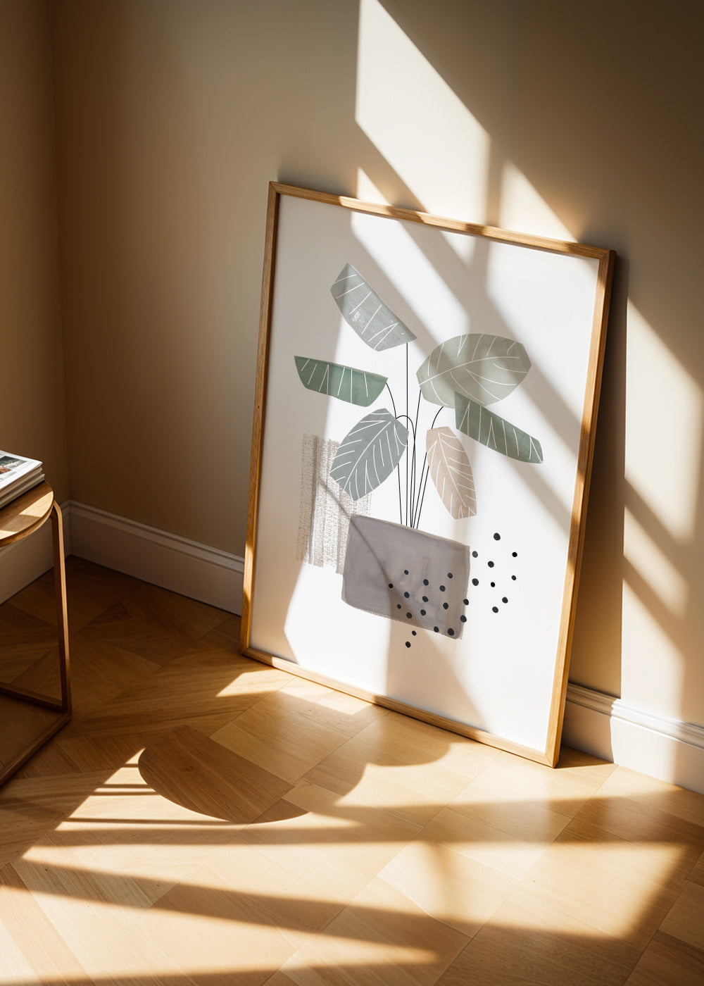 Plant - Framed poster in an interior