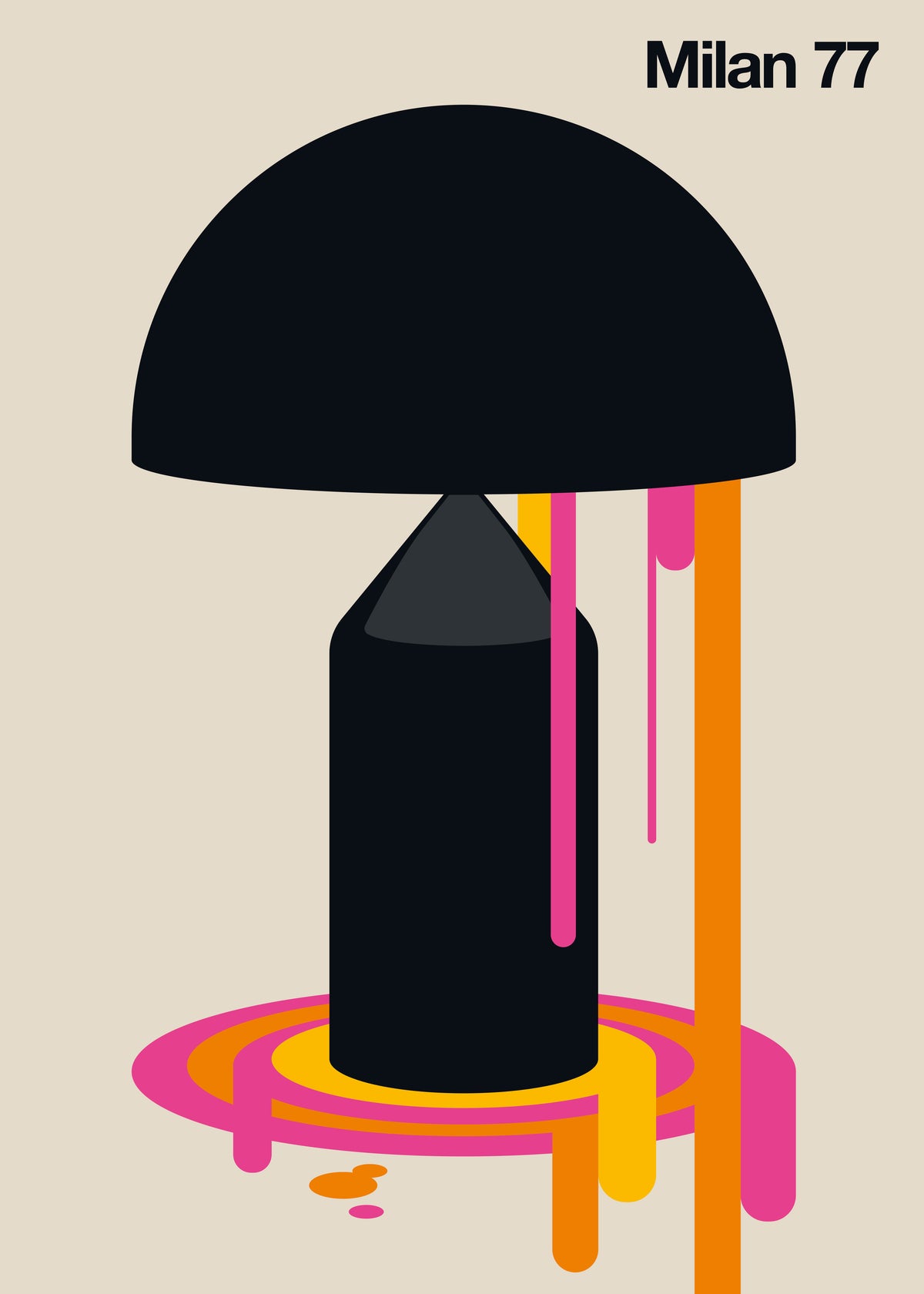 Milan 77 - Unframed art print