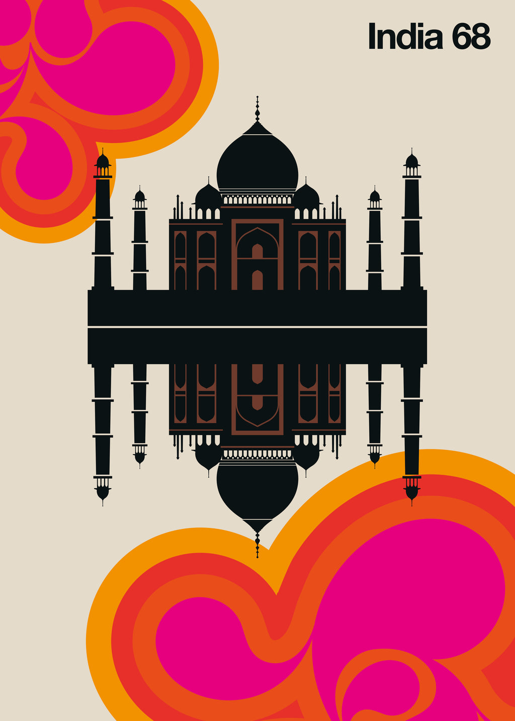 India 68 - Unframed art print