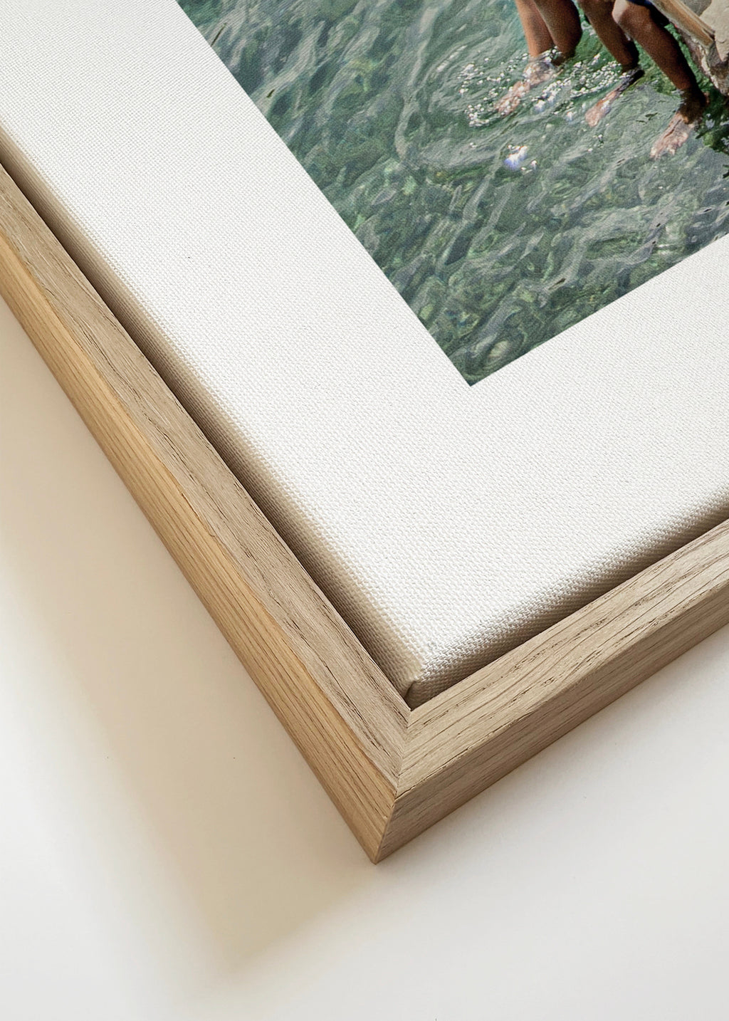 Ibiza IV - Framed canvas detail
