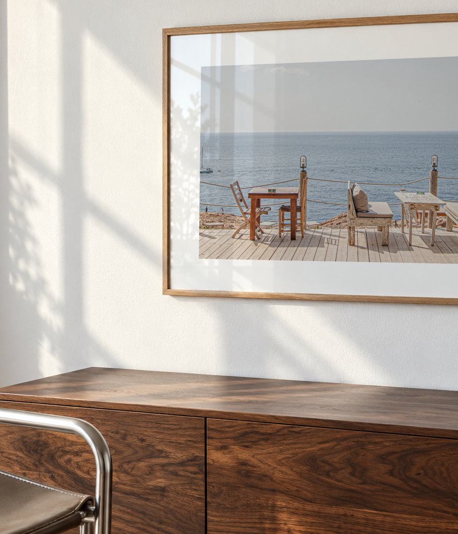 Ibiza VII - Framed poster detail