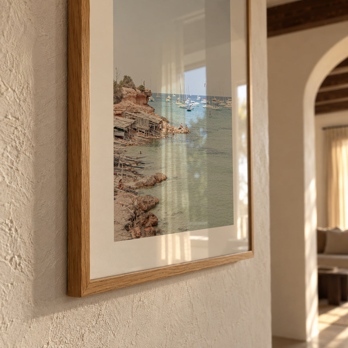 Formentera XXIV - Framed poster detail