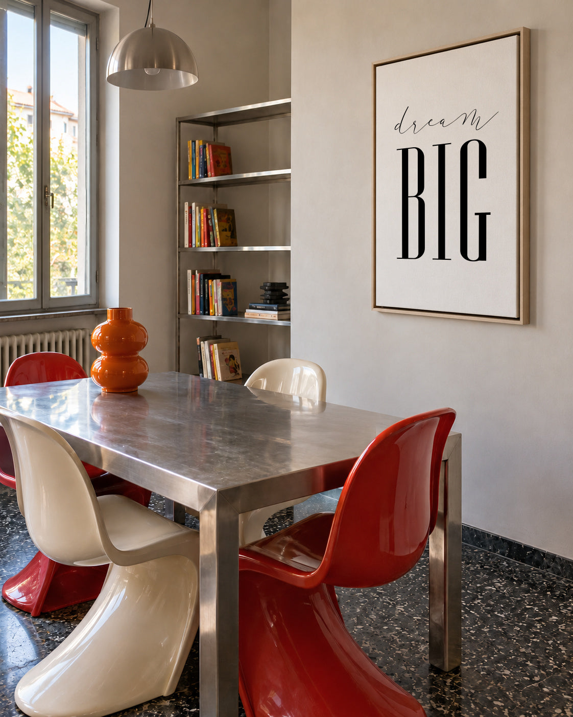 Dream Big - Framed canvas in an interior