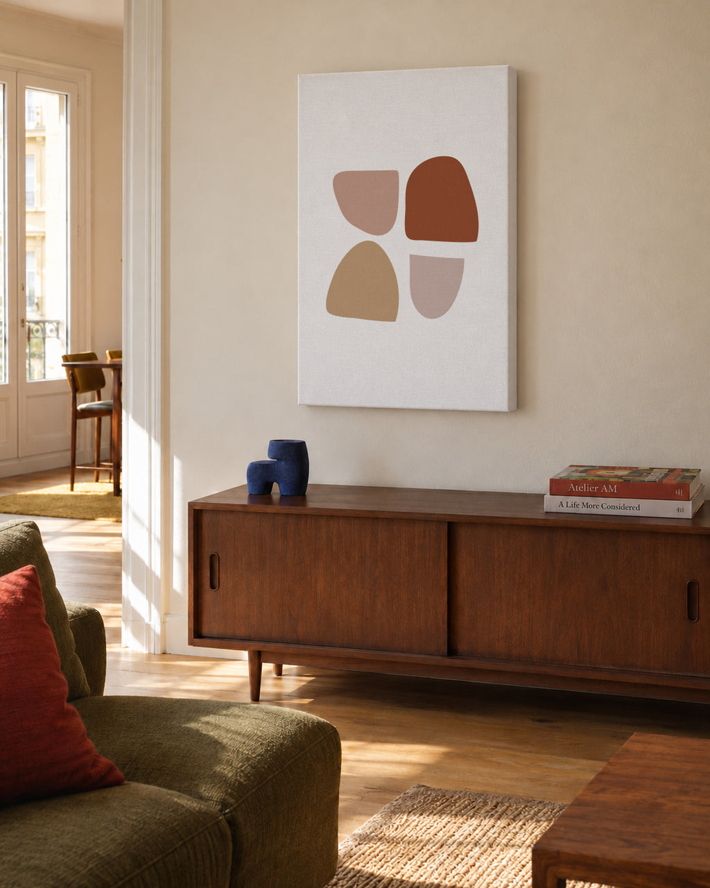 Arizona - Unframed canvas in an interior