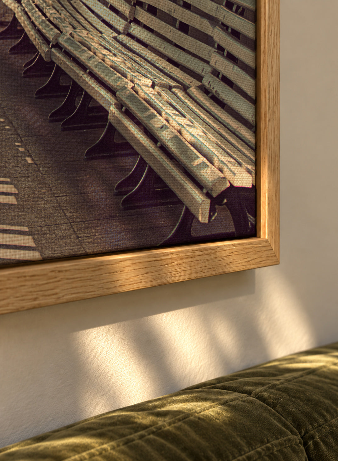 Ostsee - Framed canvas detail