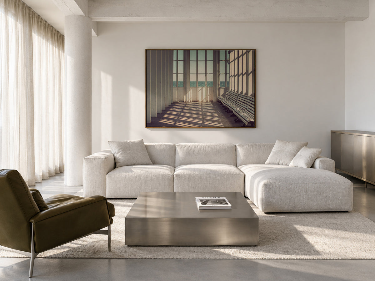 Ostsee - Framed canvas in an interior