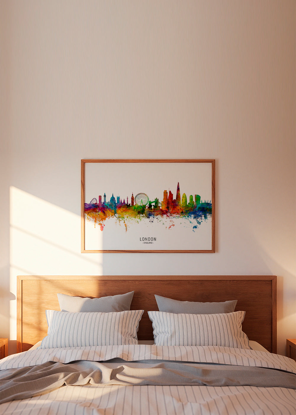 London skyline multicolour