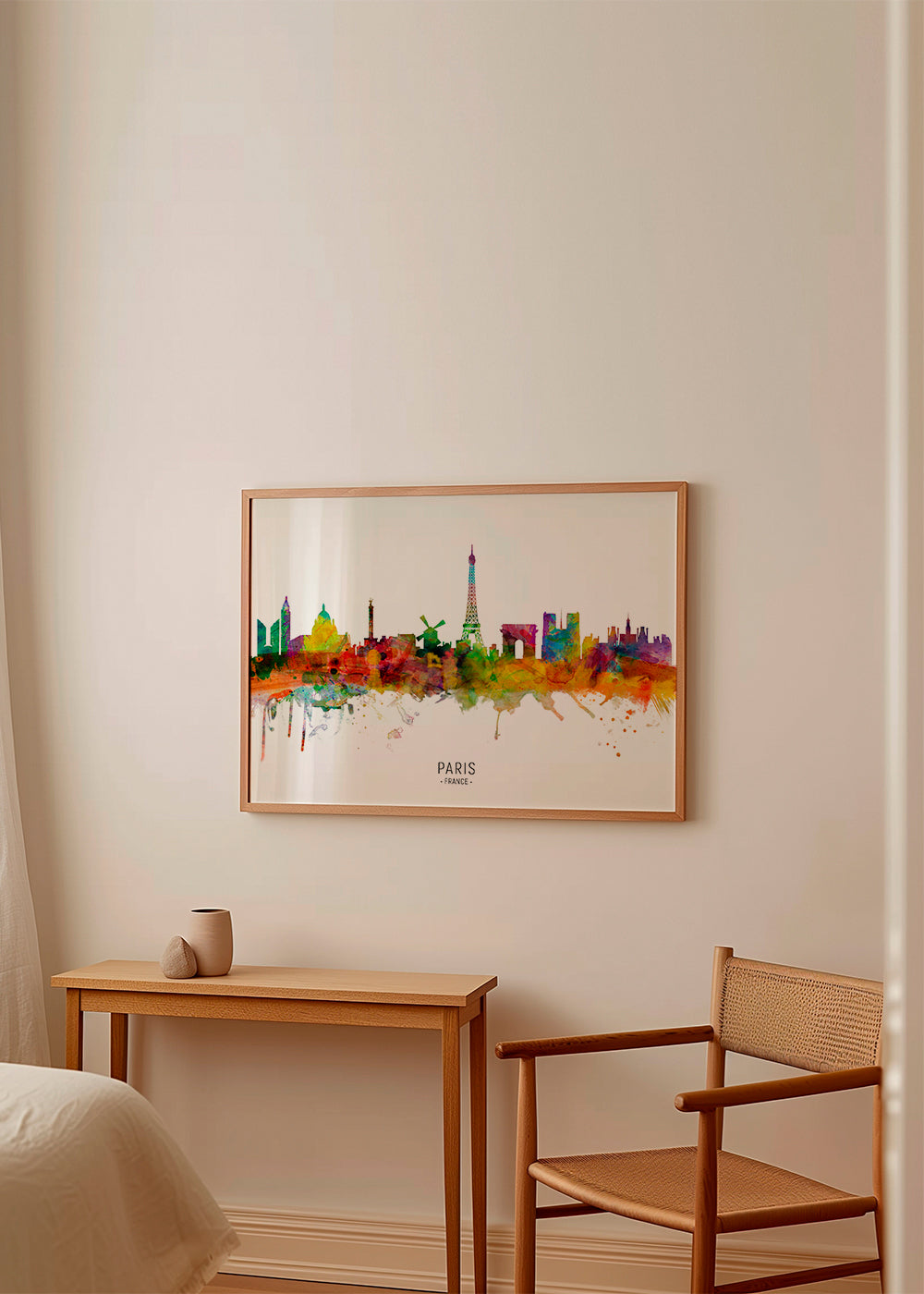 Paris skyline multicolour